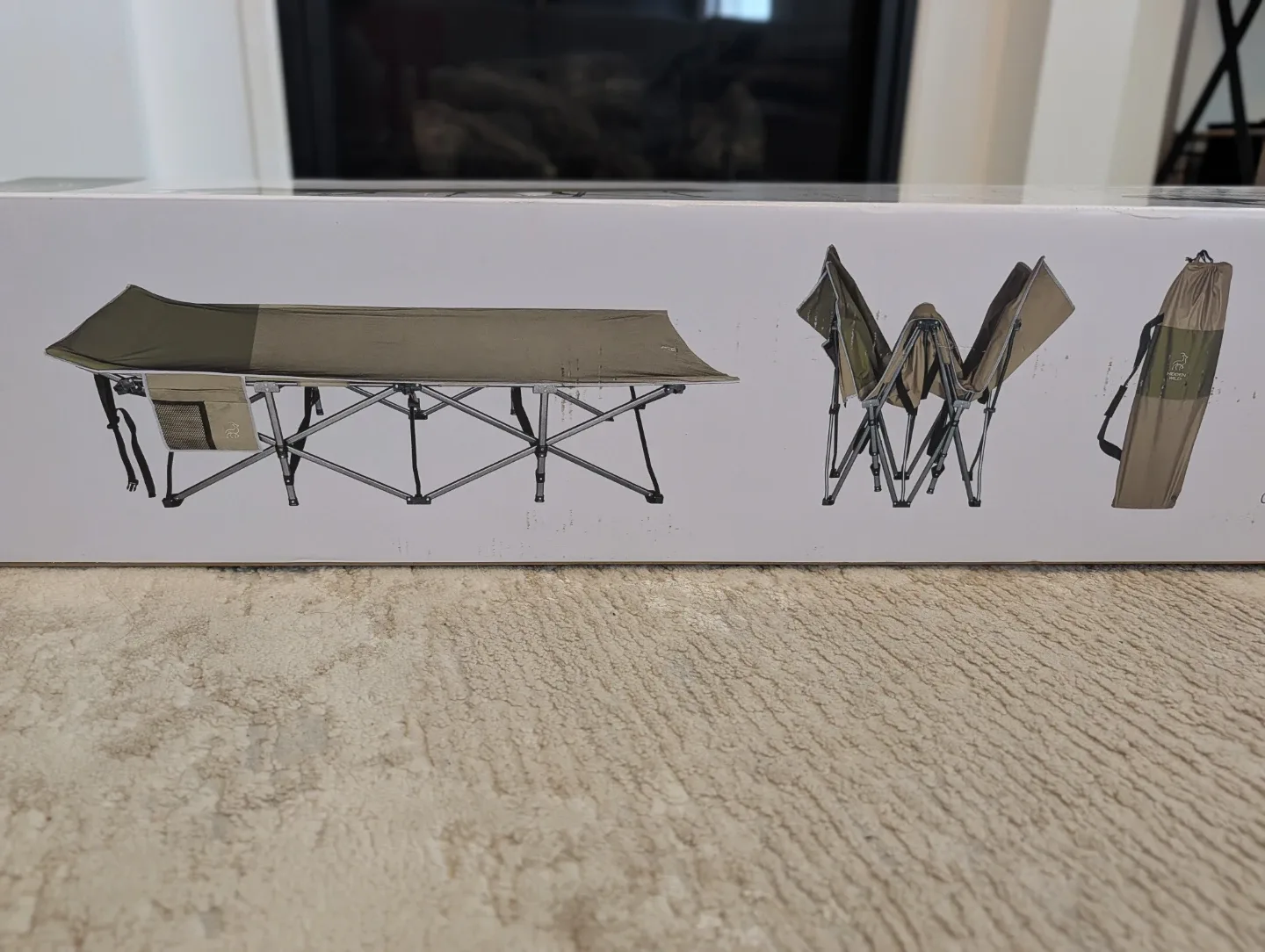 Unopened Box - Hidden Wild XL Folding Camp Cot