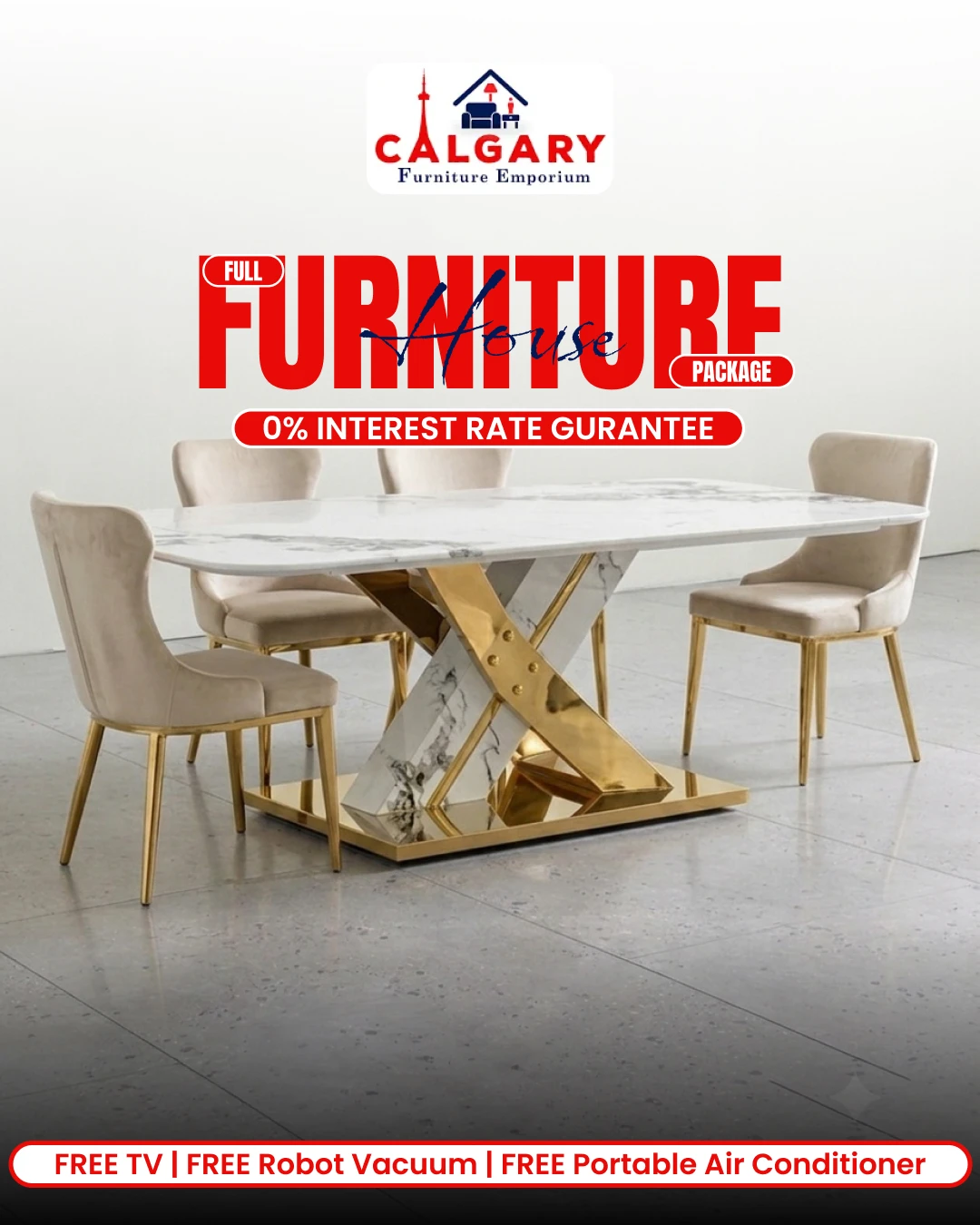 Calgary Furniture Emporium Full House Package