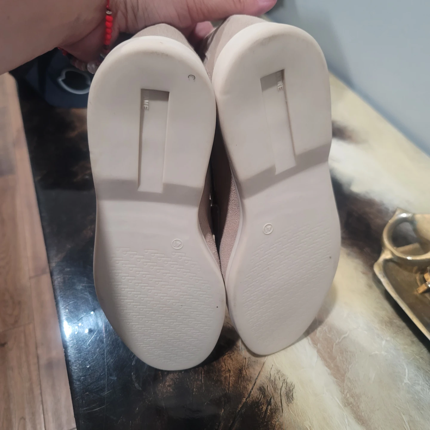 Women's Tan Suede Loafers - photo 4