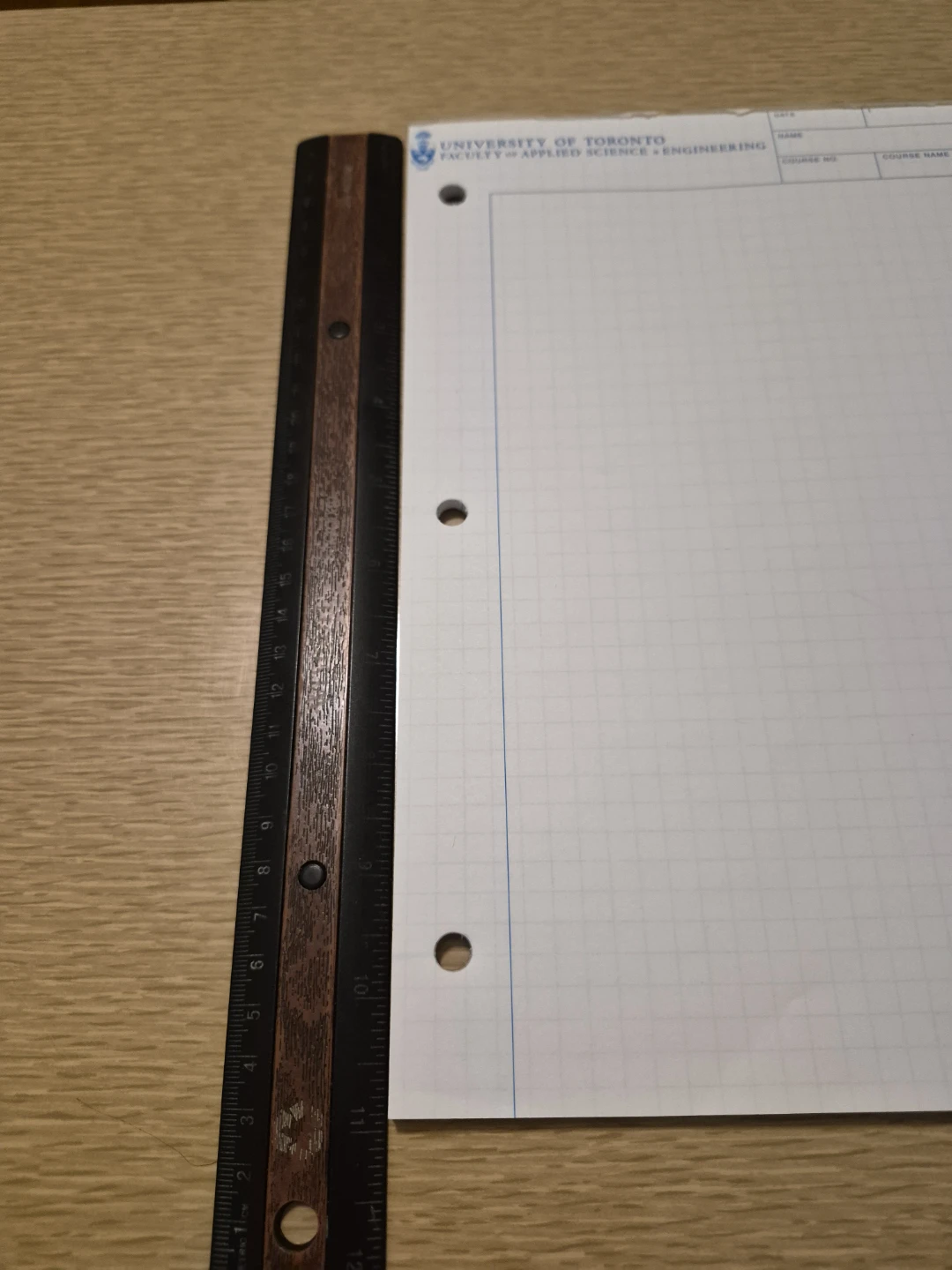 University of Toronto Engineering Grid Paper Notepad - photo 5