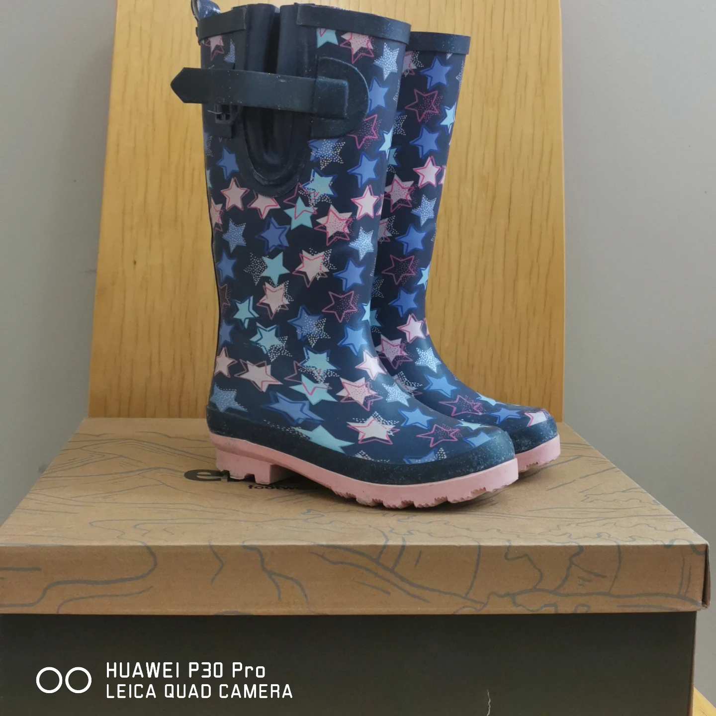 Elements Kids Star Rain Boots