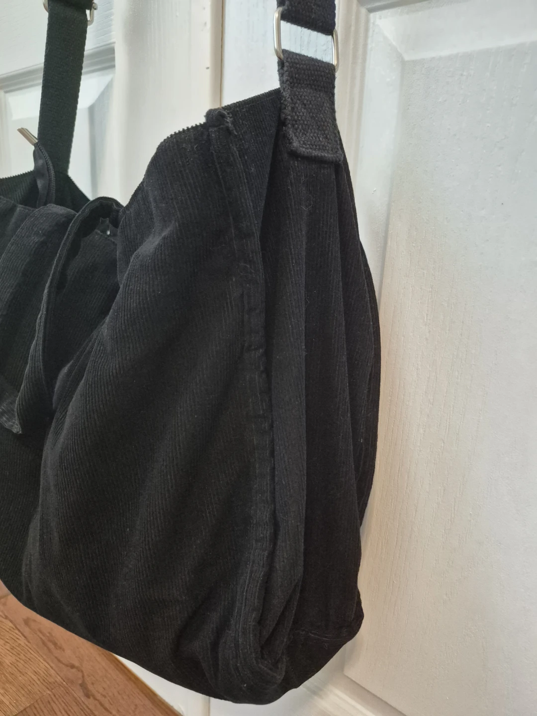 Black Corduroy Tote Bag - photo 3