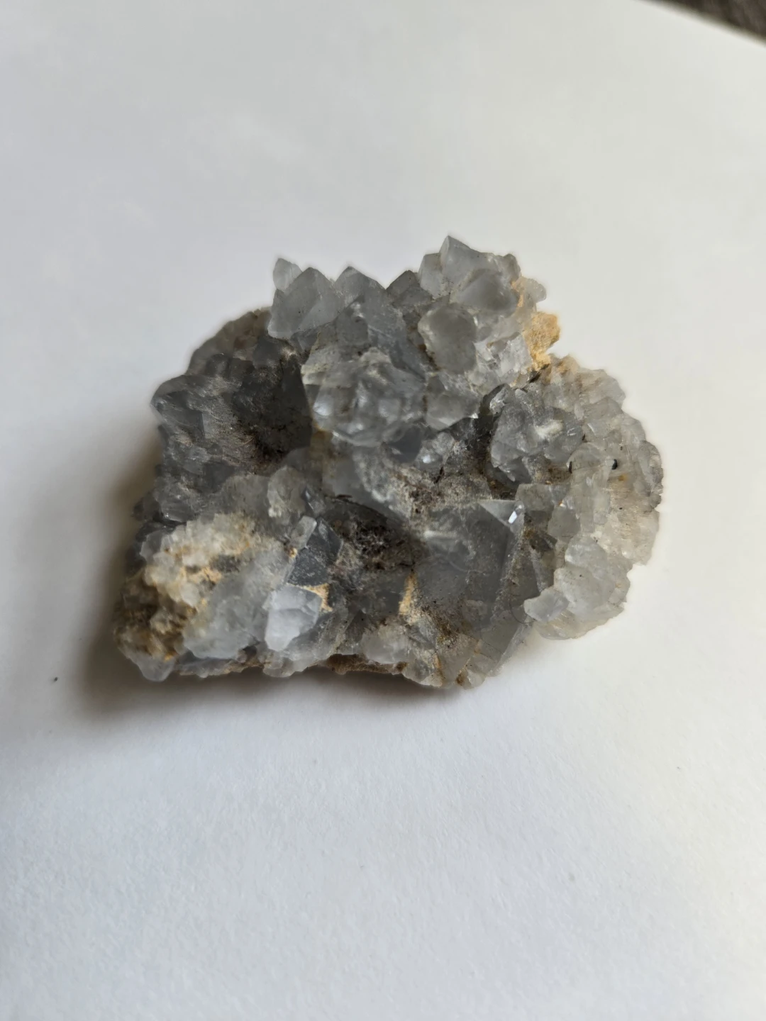 Celestite Crystal Cluster - Light Blue