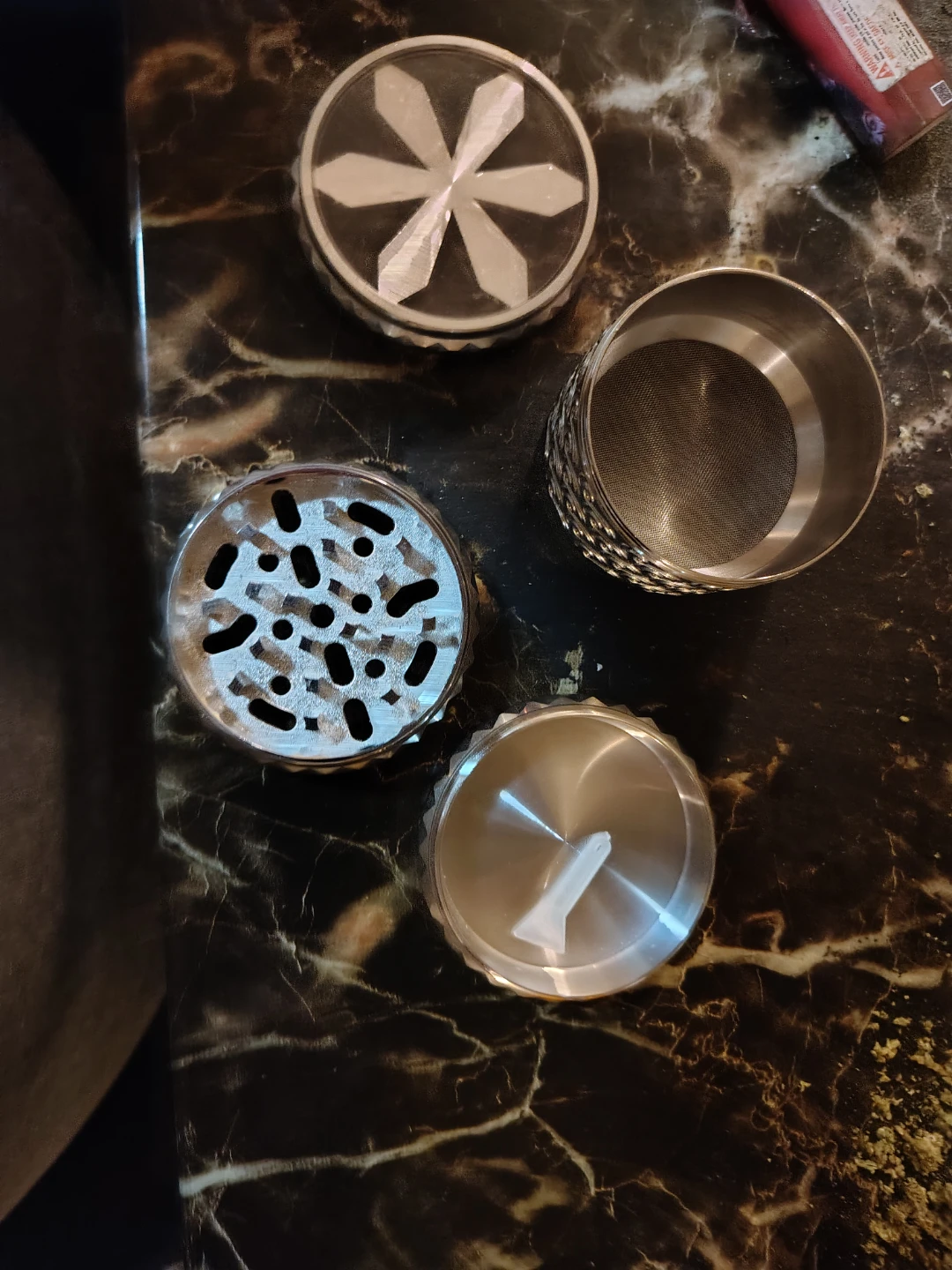 4-Piece Metal Herb Grinder