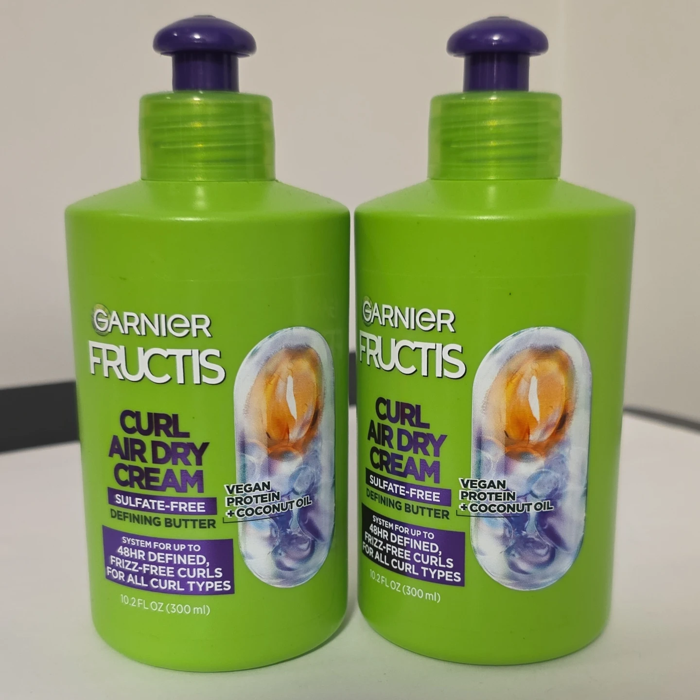 Garnier Fructis Curl Air Dry Cream (2x 300ml)