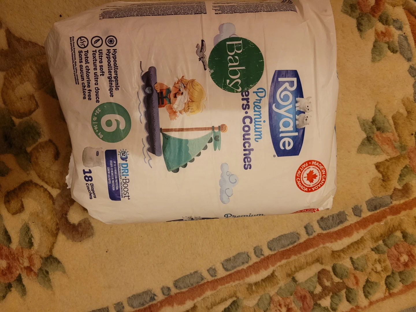 Royale Baby Diapers Size 6