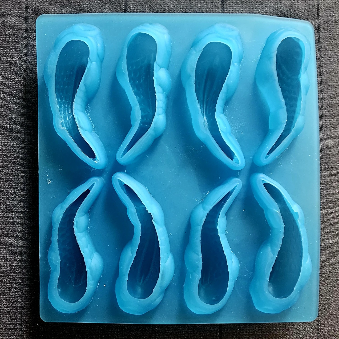 Blue Silicone Fish Ice Cube Tray 🐟 #freecycle