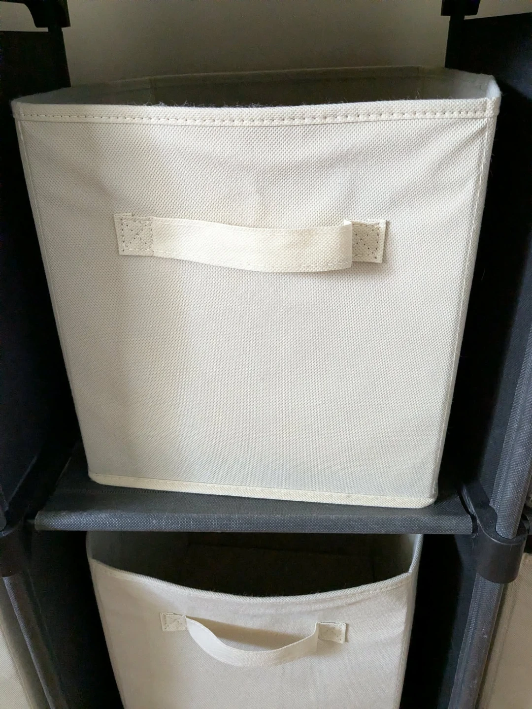 Grey 6-Cube Storage Organizer with Baskets - photo 3