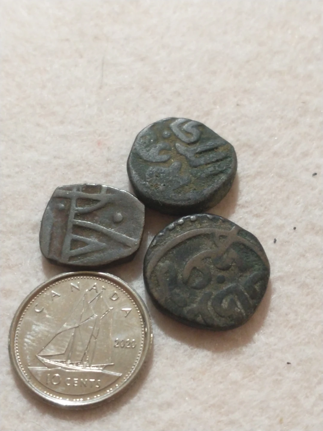 Lovely late medieval Indian coins - photo 2