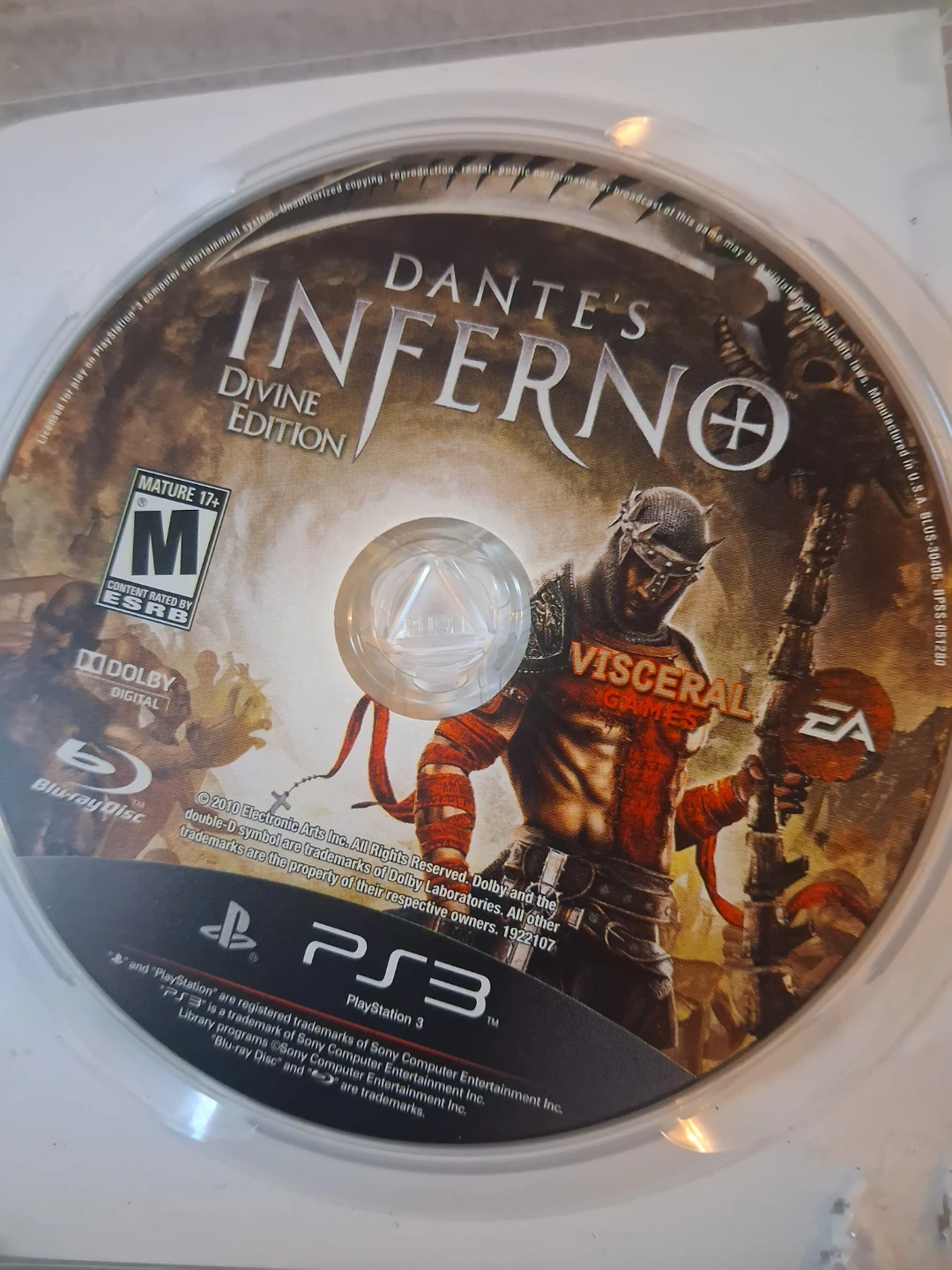 Dante's Inferno Divine Edition PS3 Game
