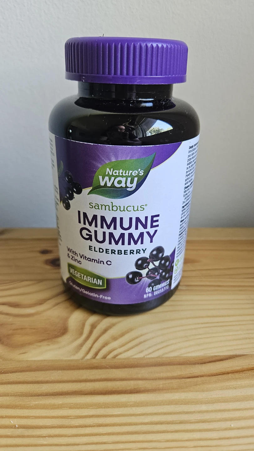Sambucus Elderberry Immune Gummies with Vitamin C & Zinc