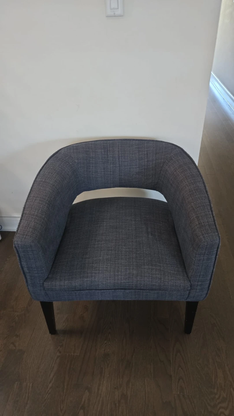 Blue Accent Chair - structube
