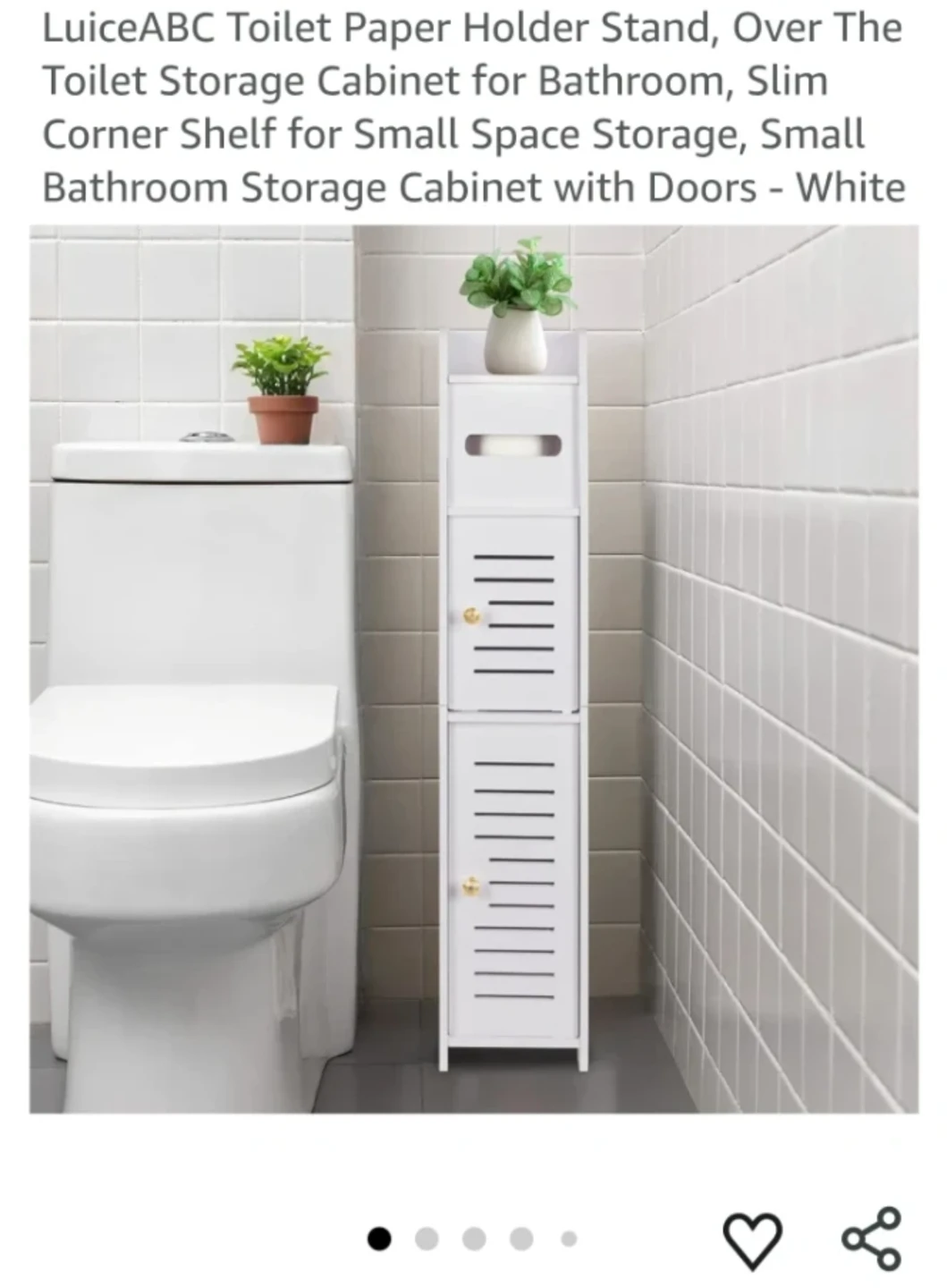 Brand new LuiceABC Toilet Paper Holder Stand