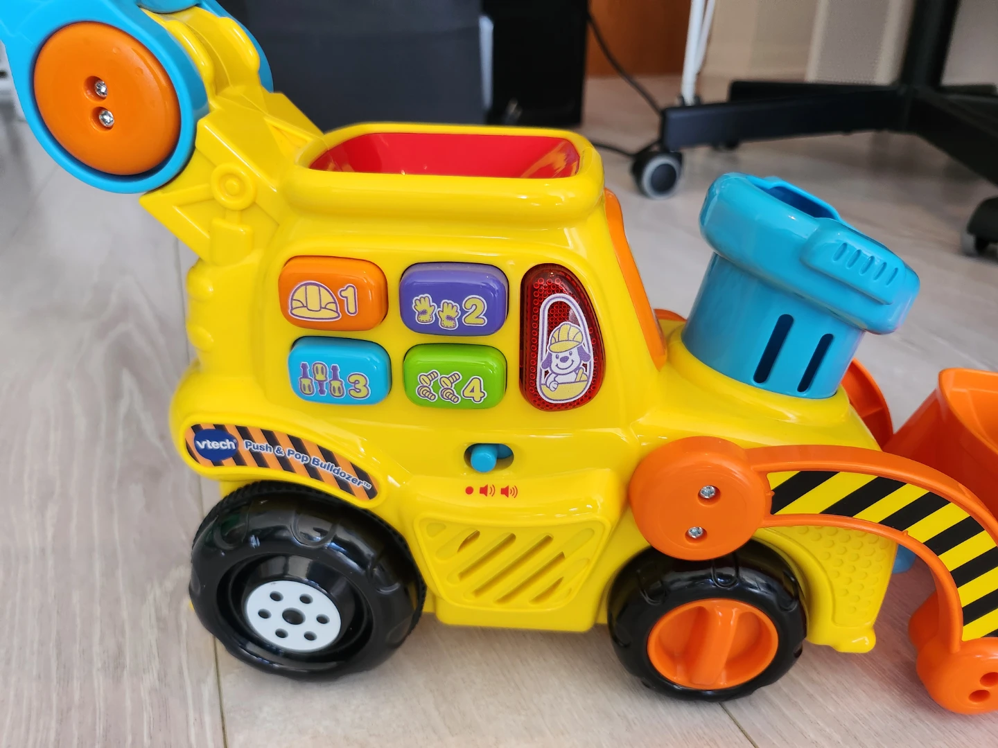 VTech Push & Pop Bulldozer Toy - photo 2