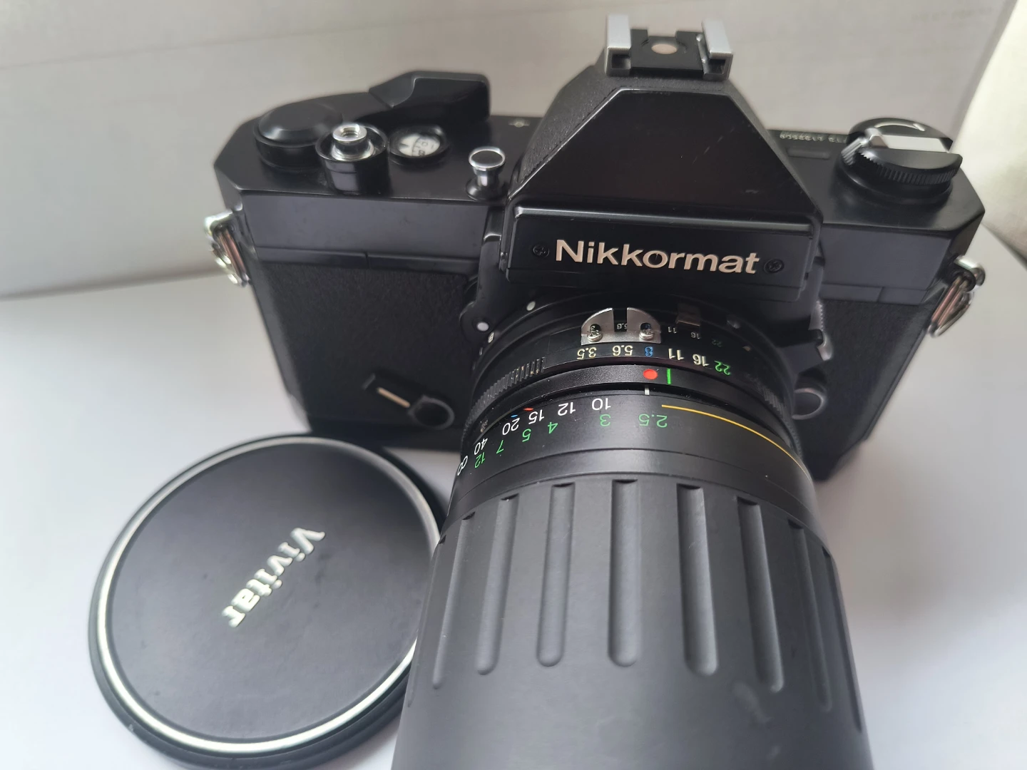 Nikkormat F3 35mm Film Camera 1970s