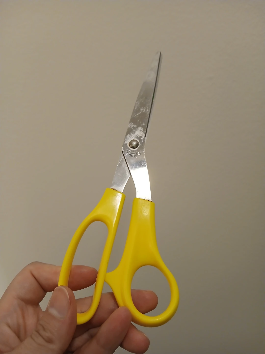 Yellow Handle Scissors - Stainless Steel Blades