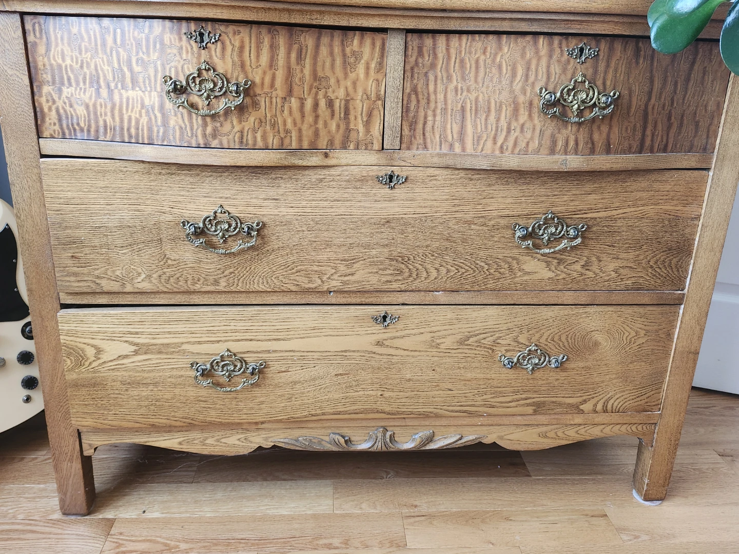 Antique Oak Dresser - photo 2