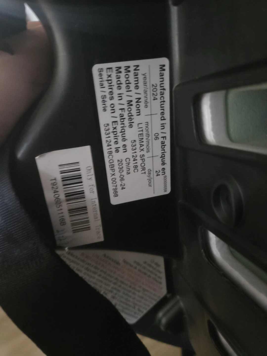Evenflo Litemax Sport Car Seat - photo 5