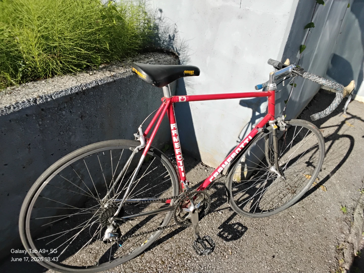 CRAMEROTTI vintage excellent light weight road racer bicycle - photo 2