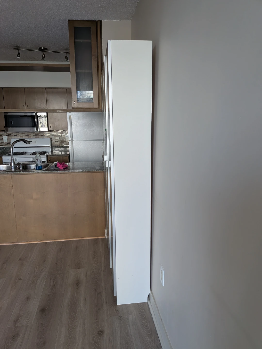 White 3-Door Ikea(?) cabinet - photo 2