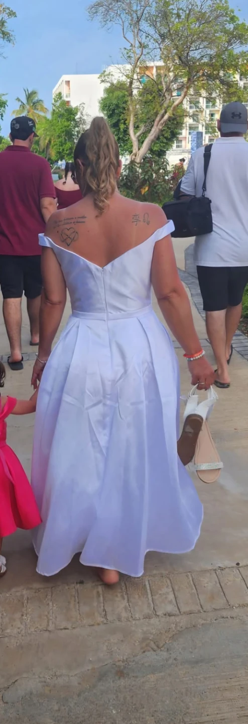 Wedding dress size 12 - photo 2