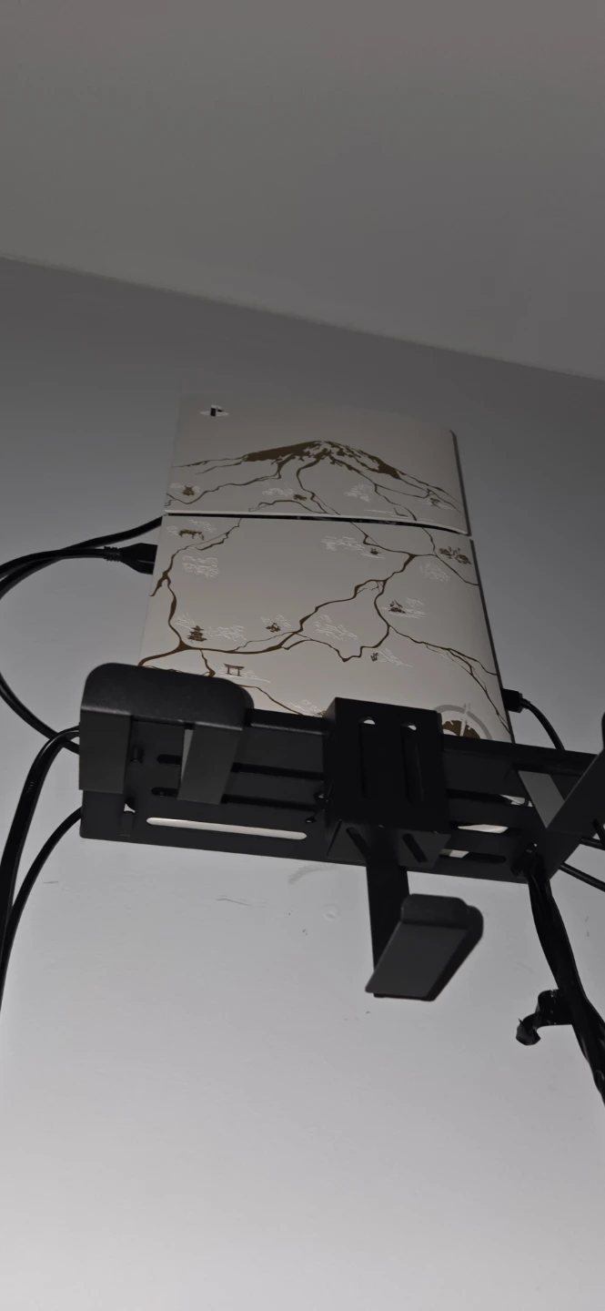 PS5 Limited Edition + Wall Mount & 2 Controllers - photo 3