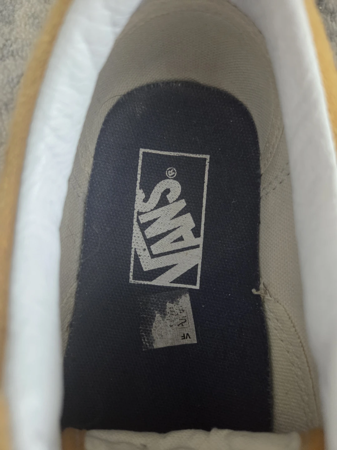 Vans Old Skool Stacked Platform Shoes Yellow Suede Women's 8 - photo 2