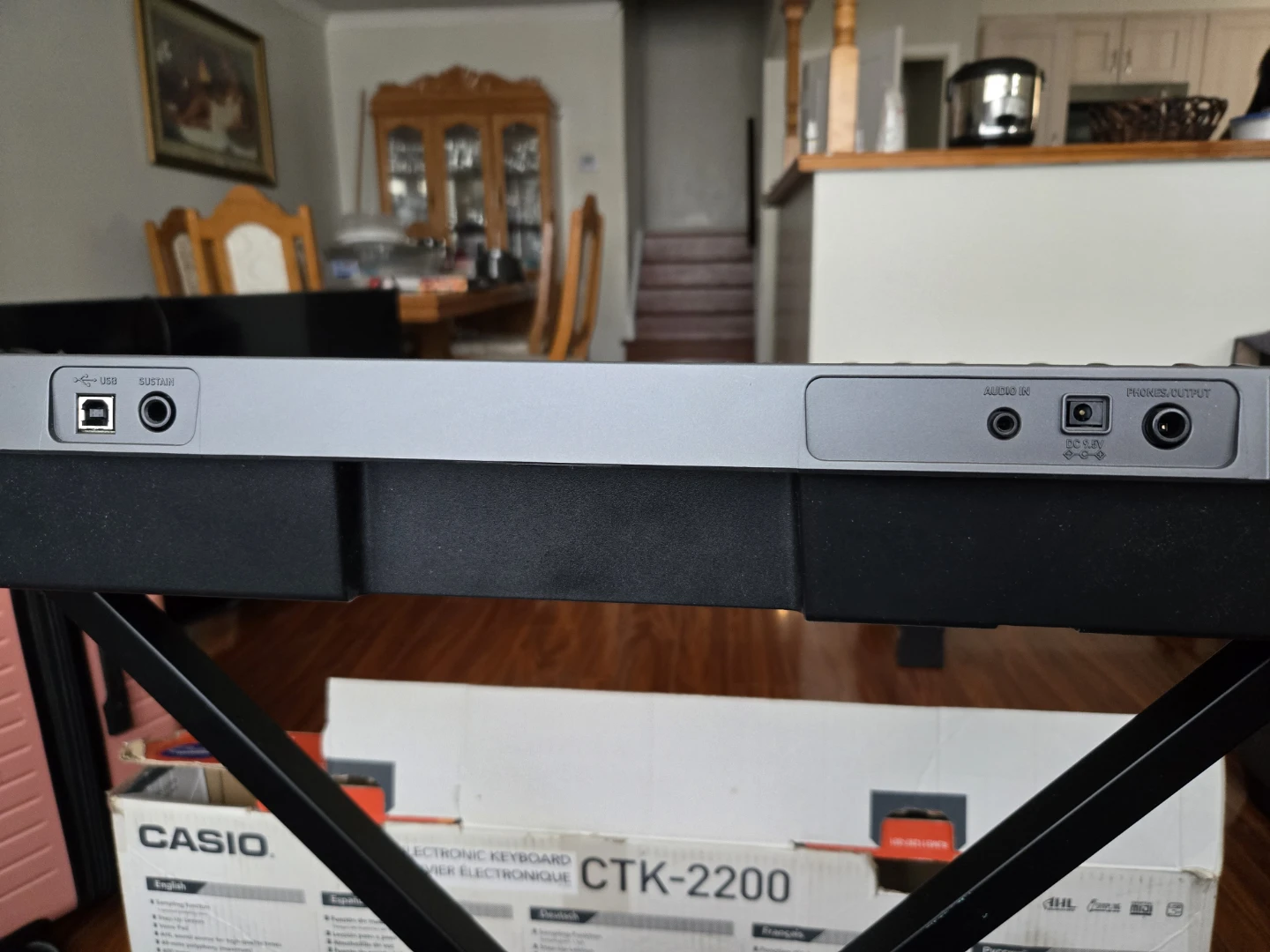 Casio CTK-2200 61-Key Keyboard + Adjustable Stand - photo 3