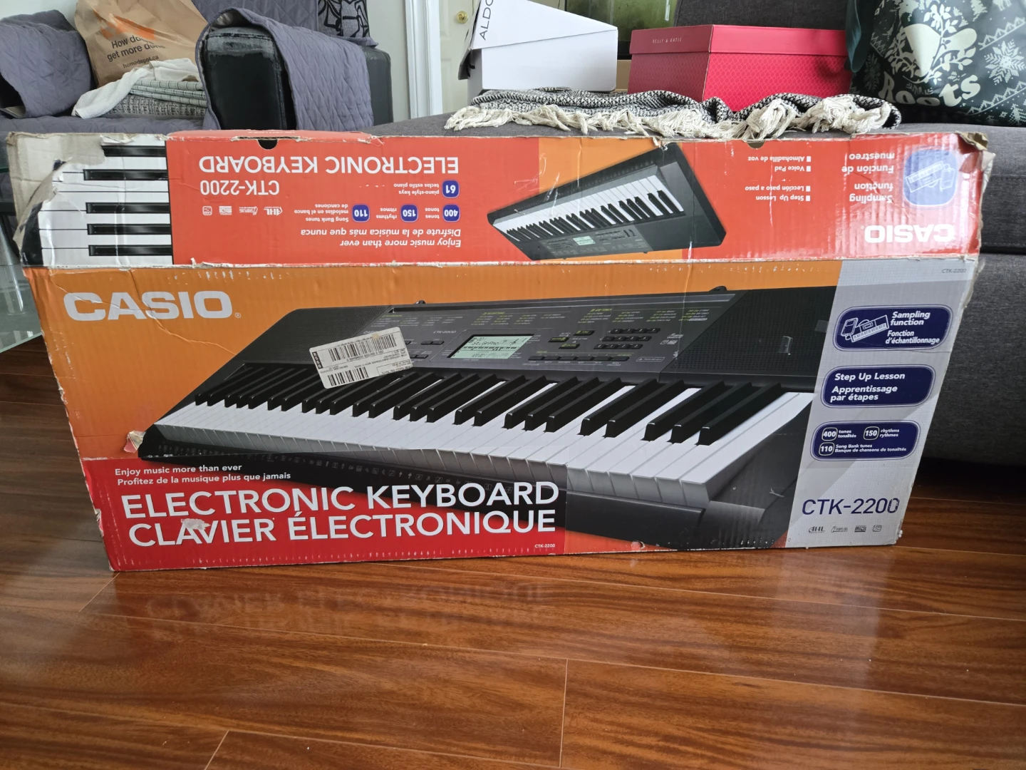 Casio CTK-2200 61-Key Keyboard + Adjustable Stand - photo 4