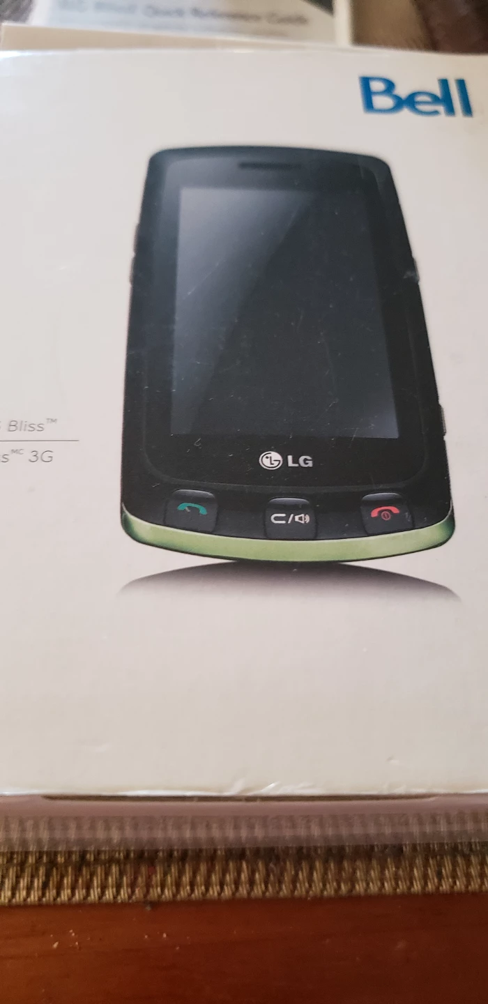 LG Bliss II 3G Cell Phone with Charger and Case - photo 2