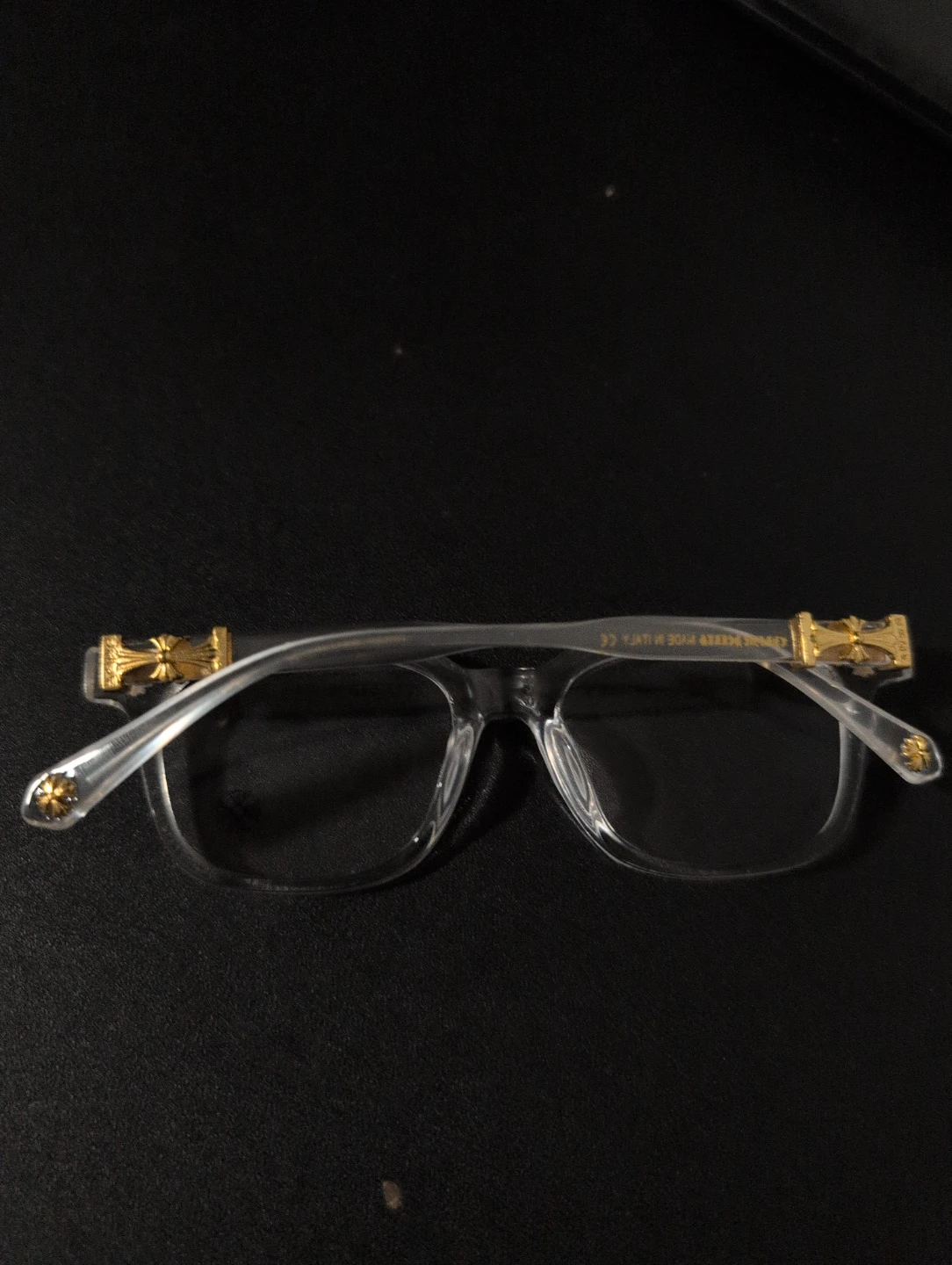 Chrome Hearts Clear Glasses