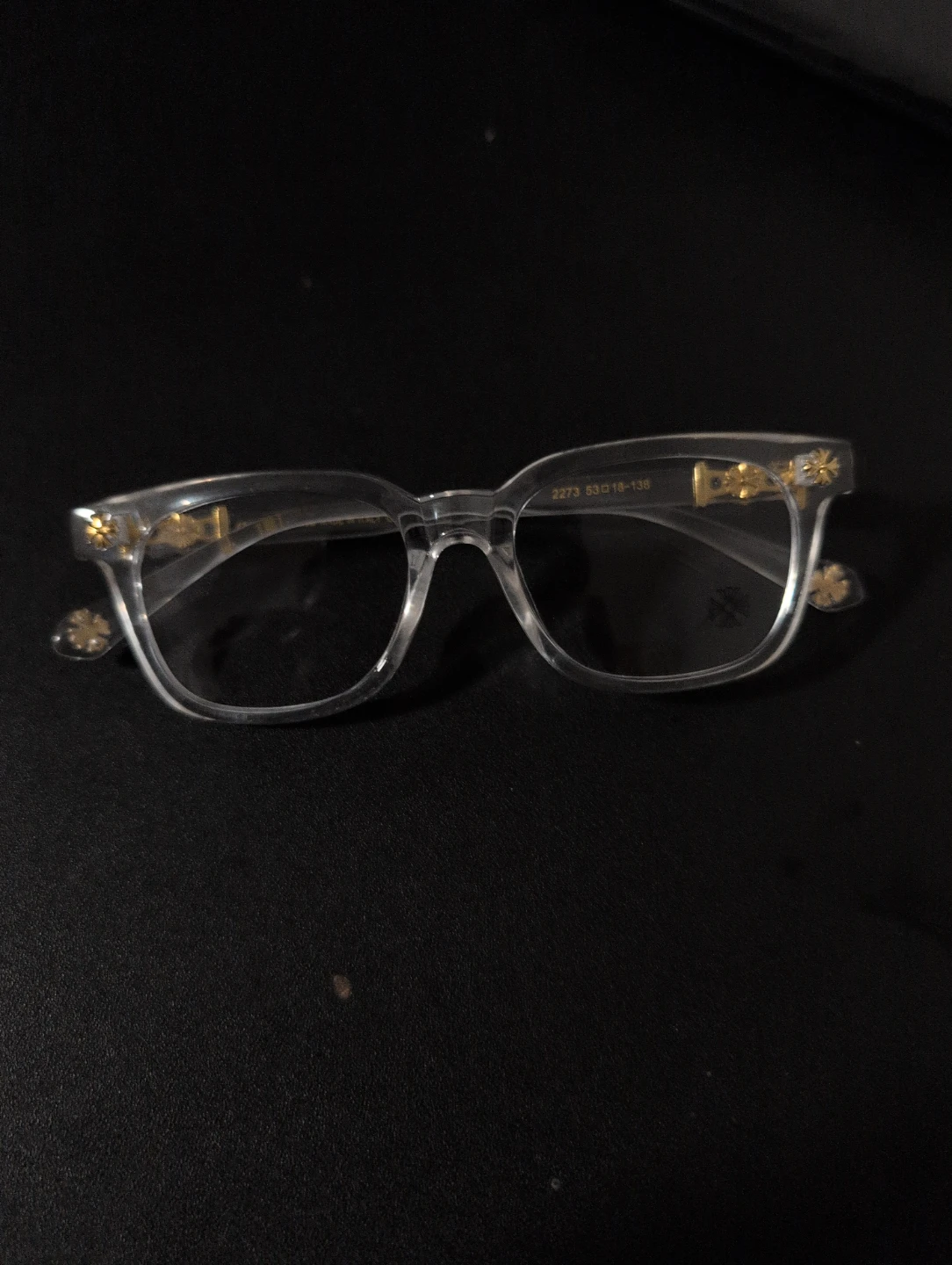 Chrome Hearts Clear Glasses - photo 4