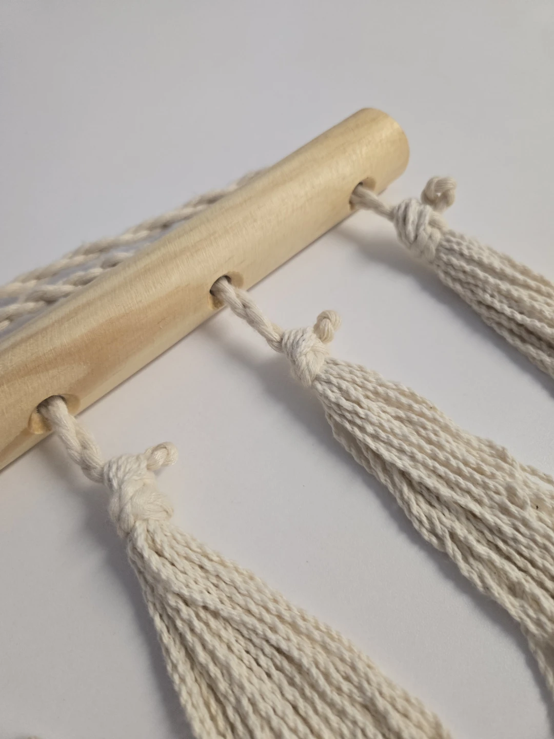 NEW Indaba Boho Macrame Hammock | Woven Cotton Tassels - photo 5