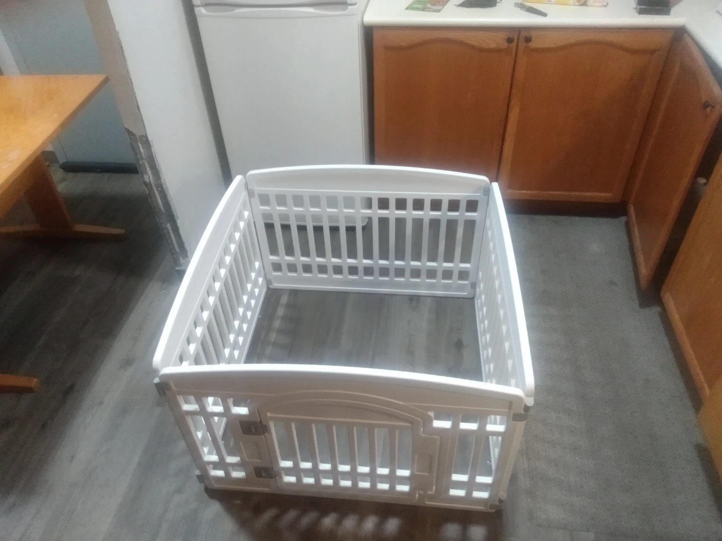 White Plastic Playpen - photo 4