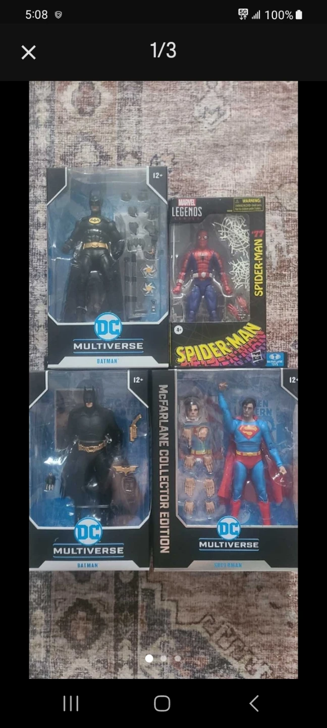 McFarlane Toys DC Multiverse & Marvel Legends Action Figures