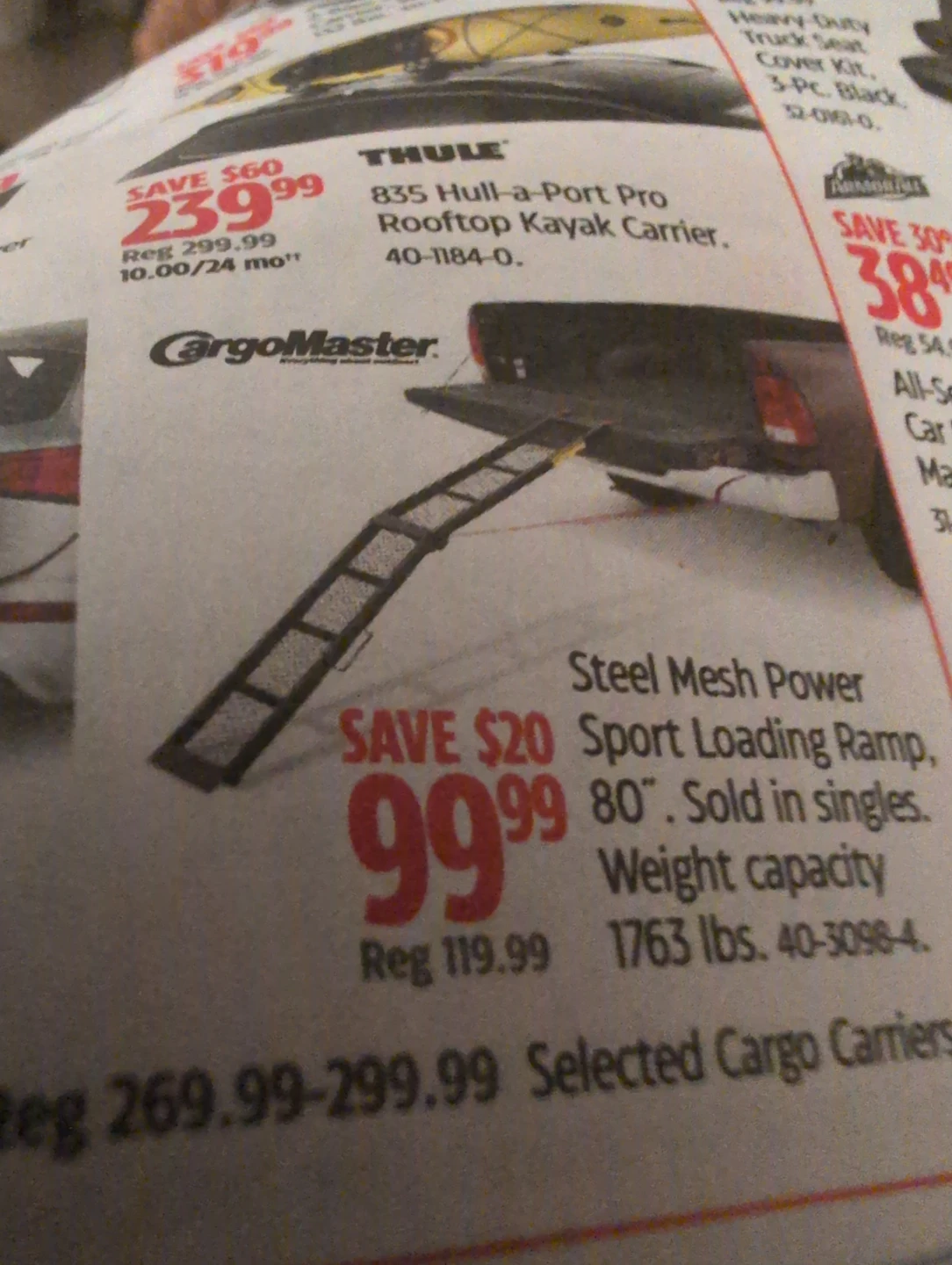 CargoMaster Steel Mesh Sport Loading Ramp