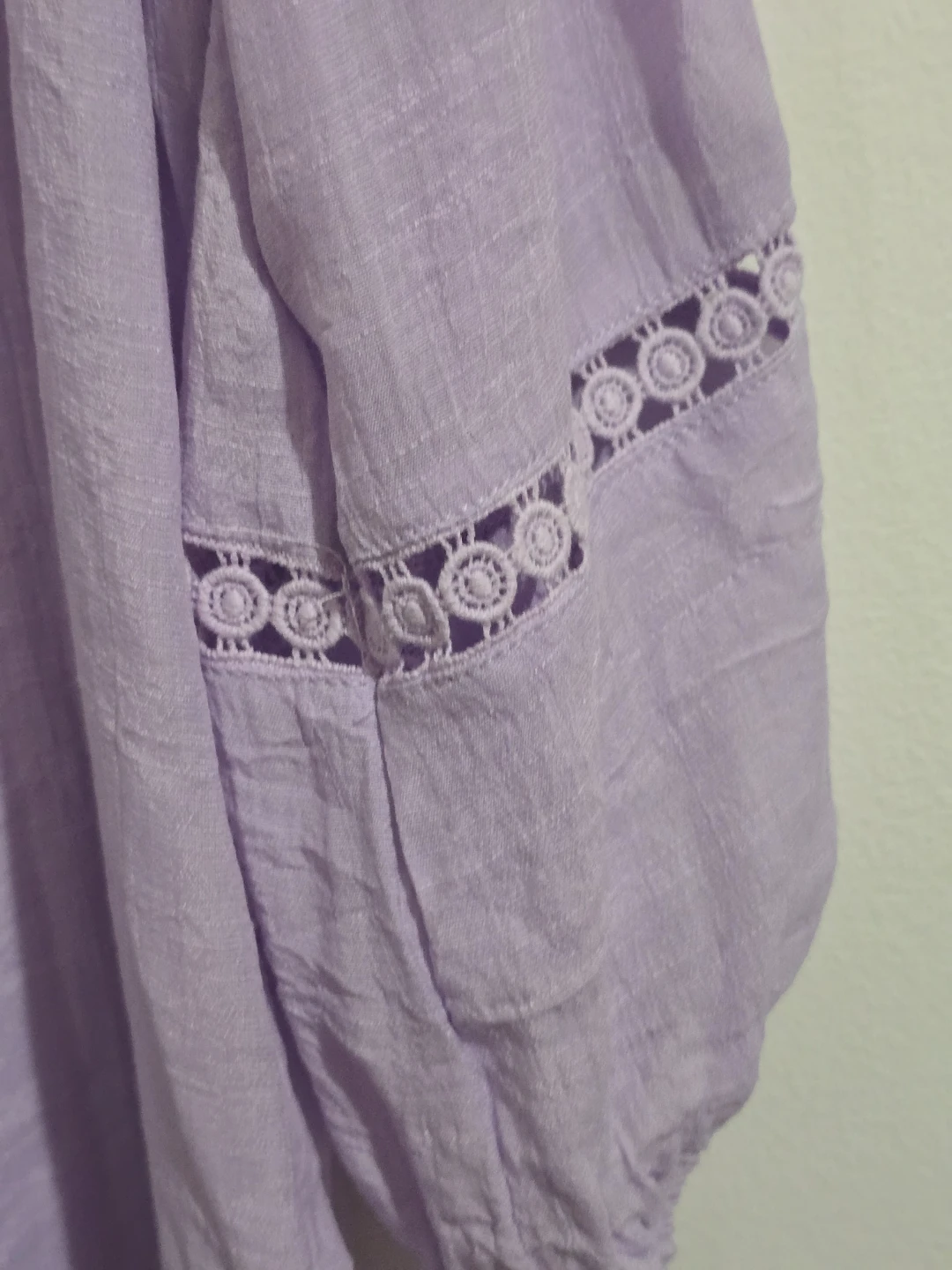 Como Vintage Tunic Top XL Lavender - photo 3
