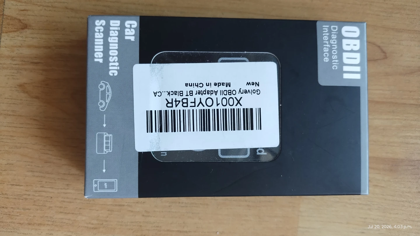 Bluetooth OBDII Diagnostic Adapter (ELM327) - photo 5