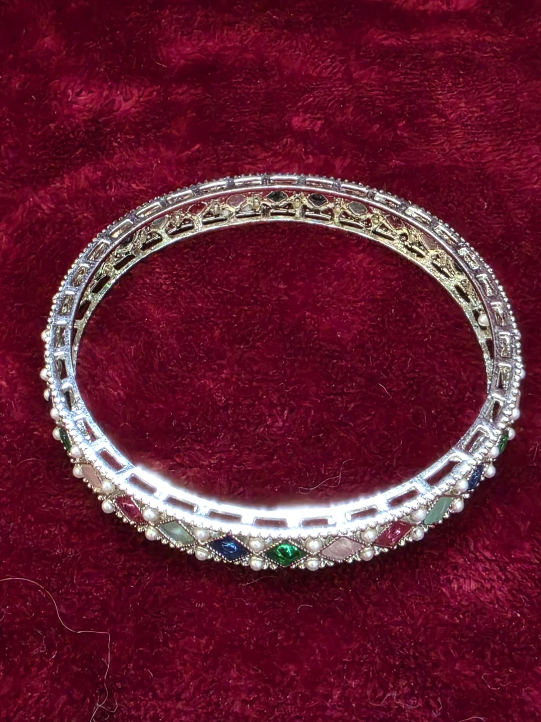 Embellished Bangle Bracelet - photo 2