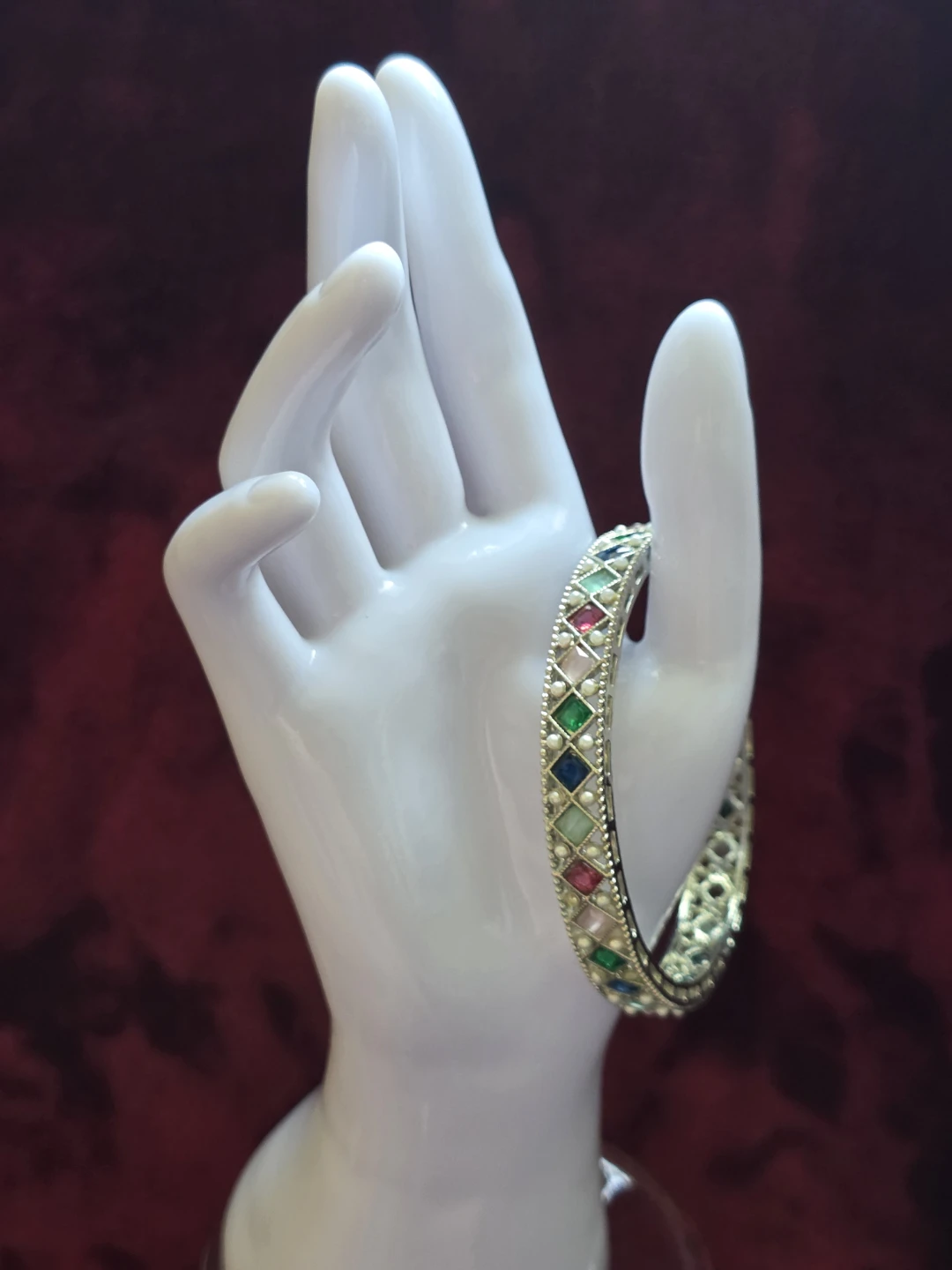 Embellished Bangle Bracelet - photo 3