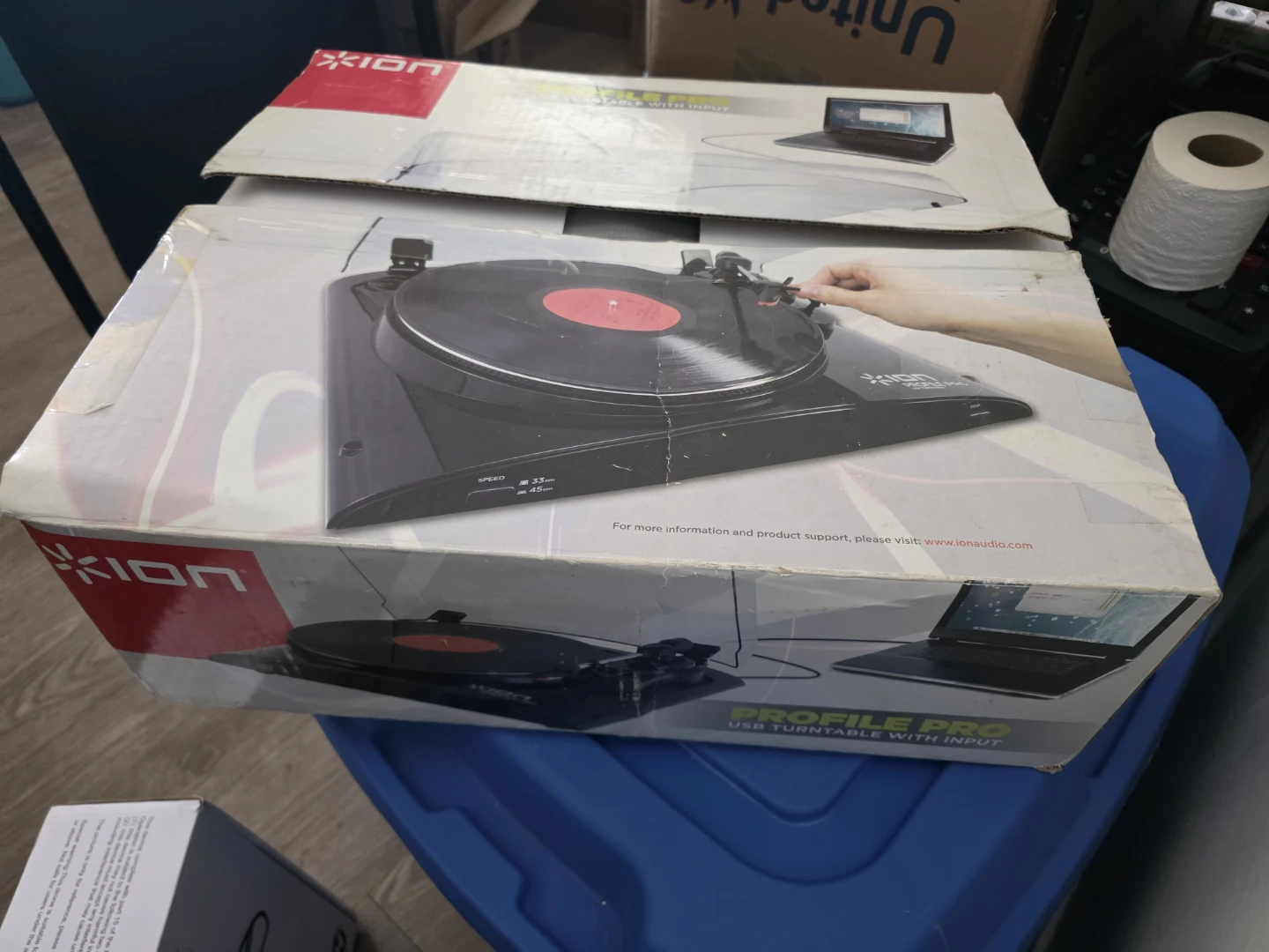 ION Audio Profile Pro USB Turntable