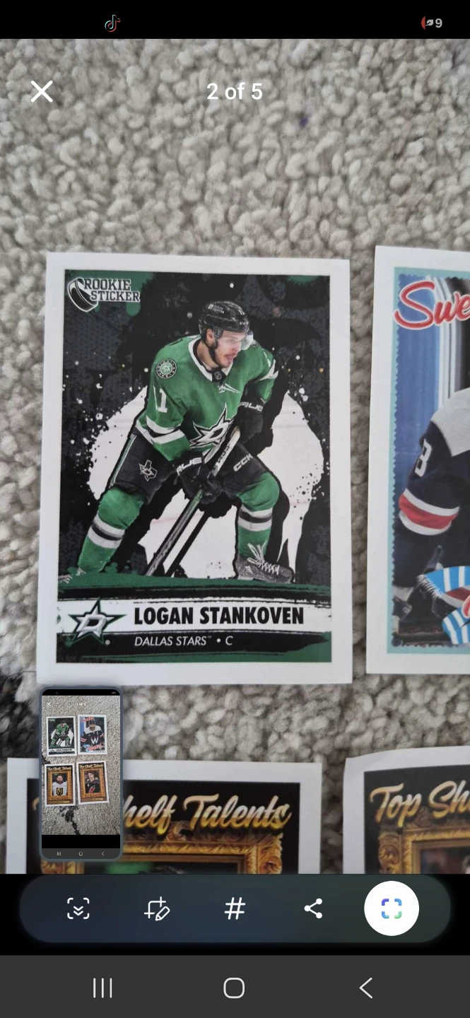 Logan Stankoven Dallas Stars Rookie Card - photo 2