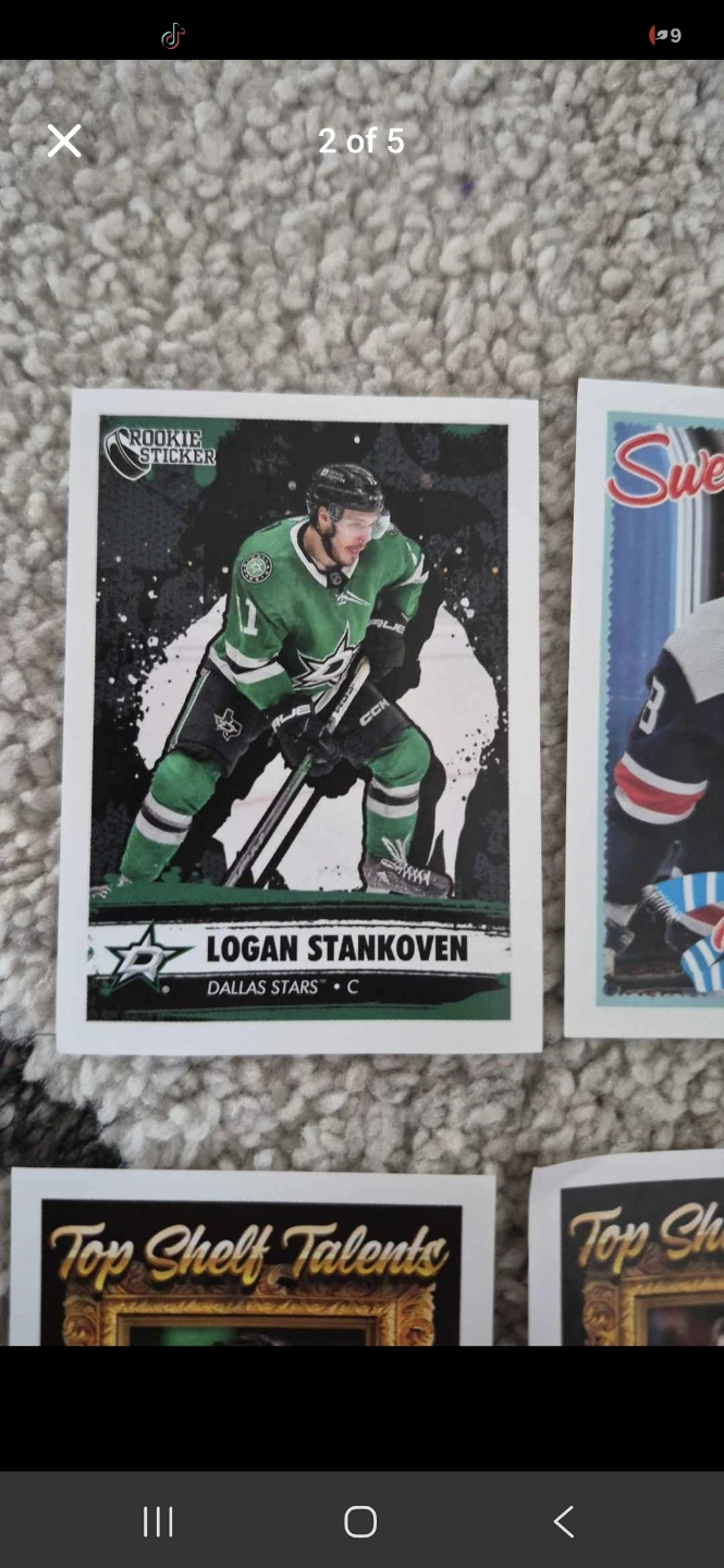 Logan Stankoven Dallas Stars Rookie Card - photo 3