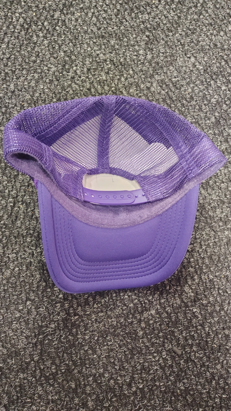 Electric Zoo Purple Mesh Trucker Hat - photo 3