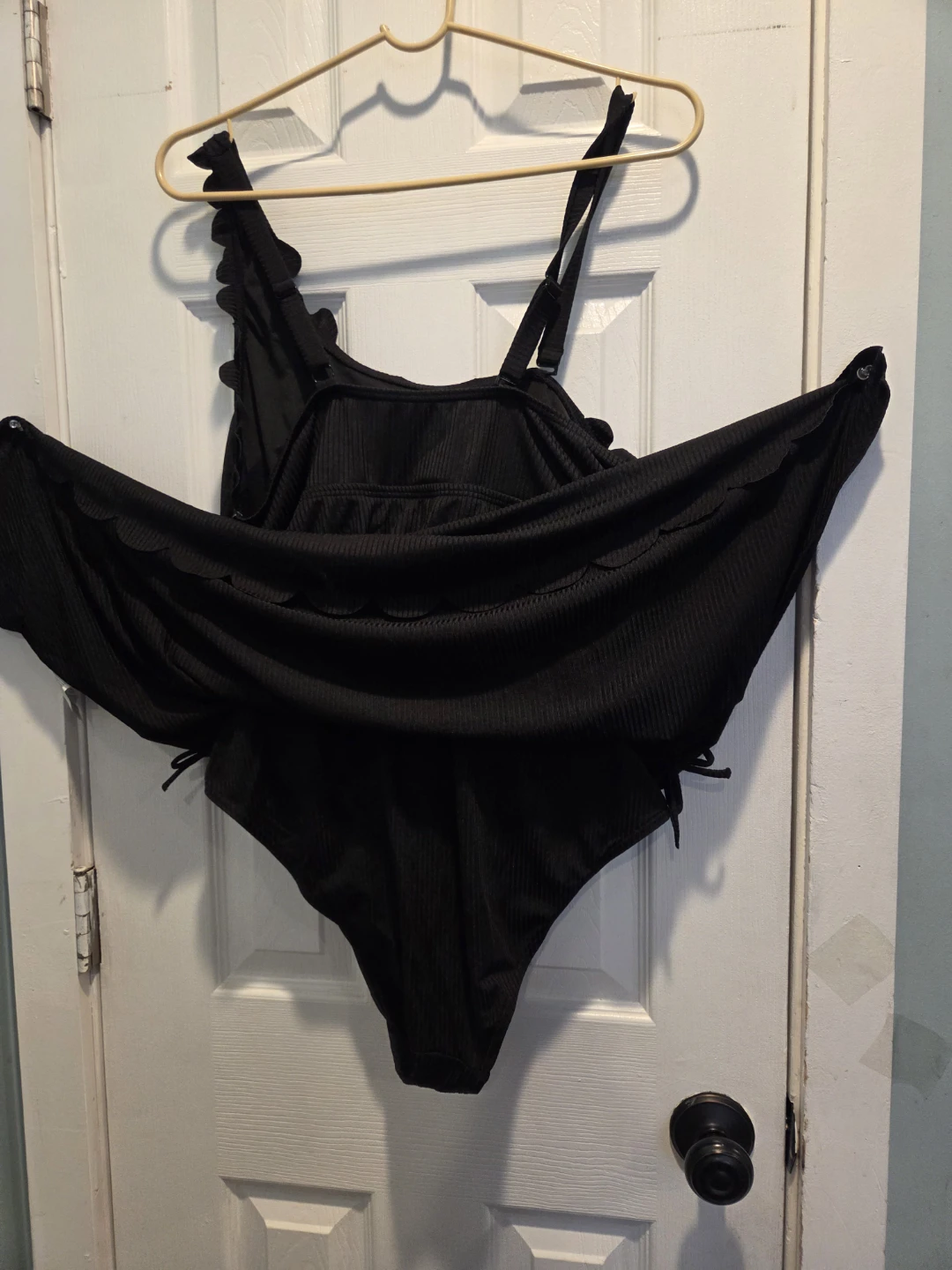 CHARMO Black Ribbed Swimdress UPF 50+ - photo 3