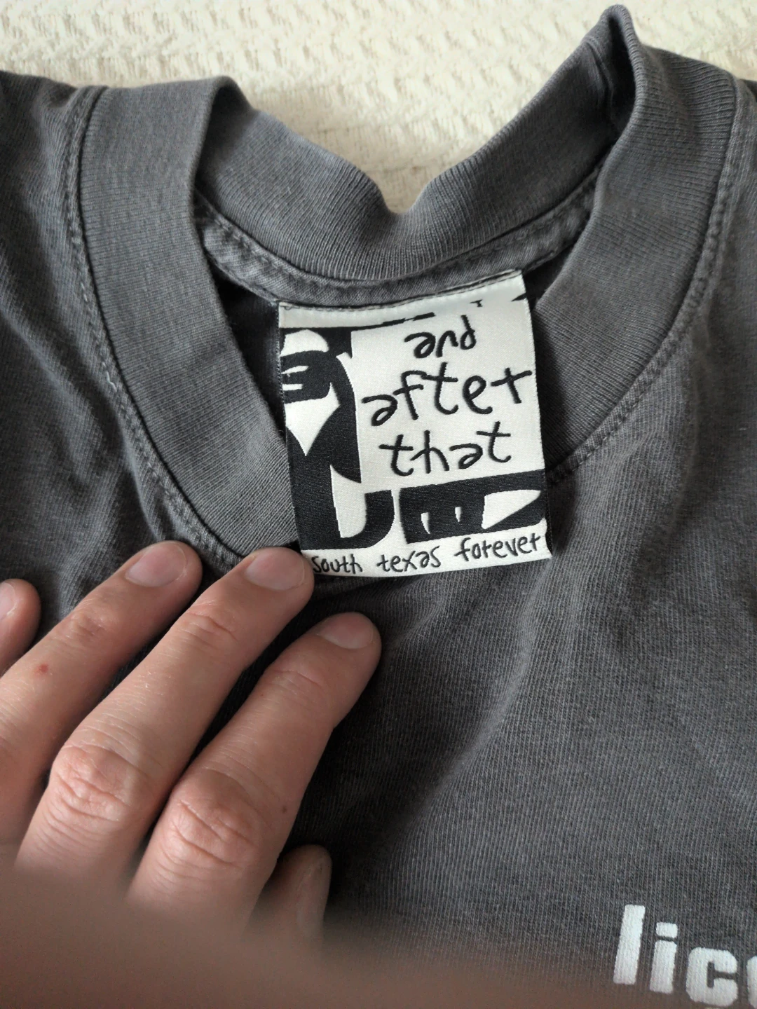 and after that South Texas Forever T-Shirt Medium - photo 3