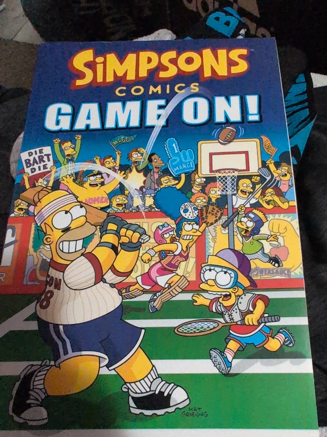 Simpsons Comics Game On! Graphic Novel