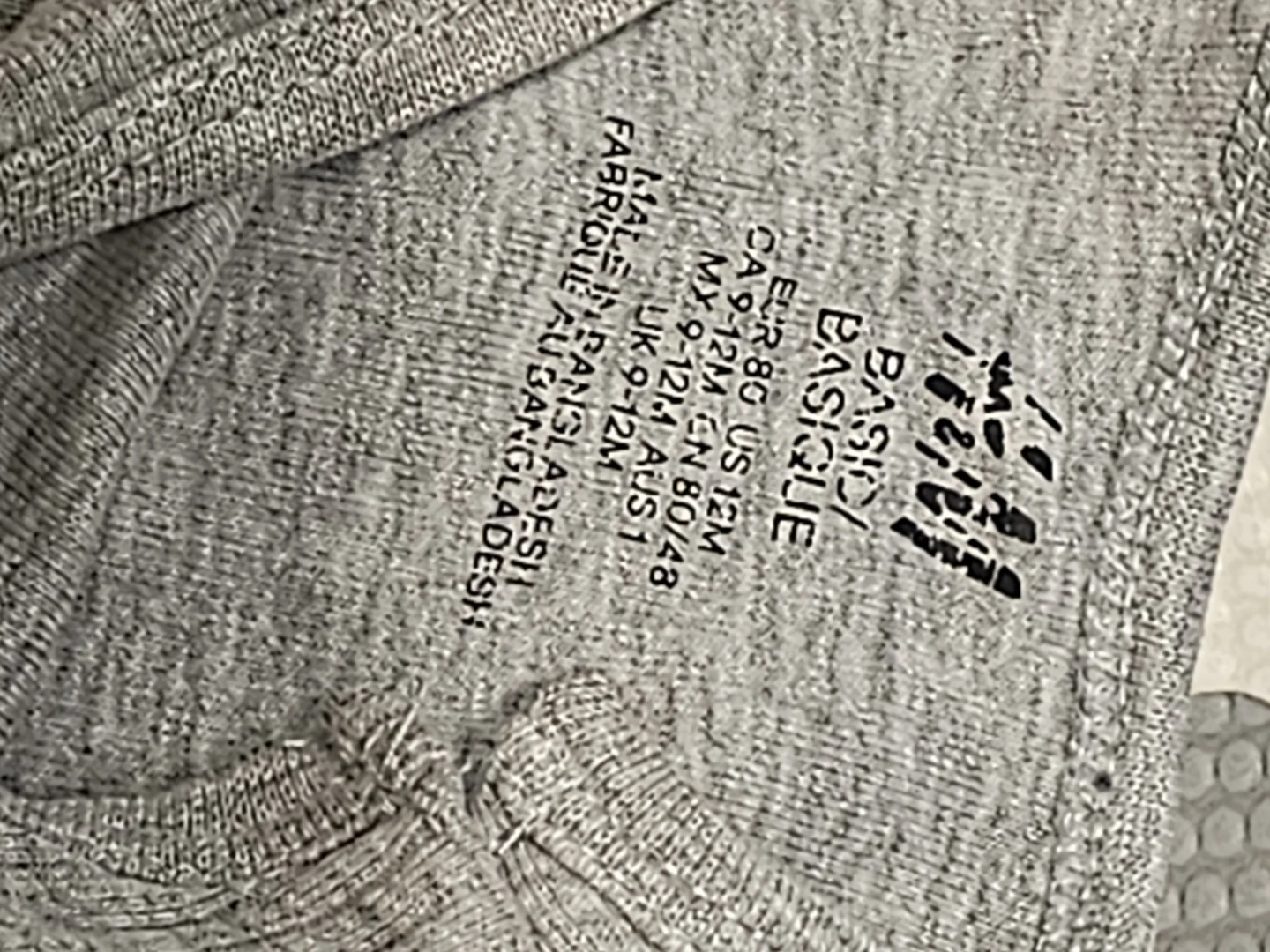 H&M Basic Baby Bodysuit 9-12M - photo 3