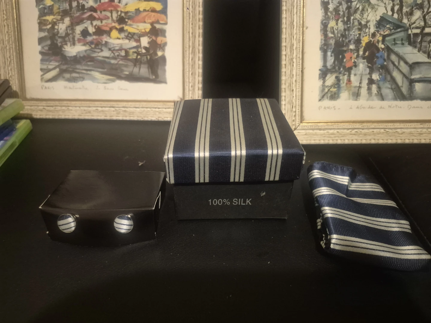 100% Silk Pocket Square Set