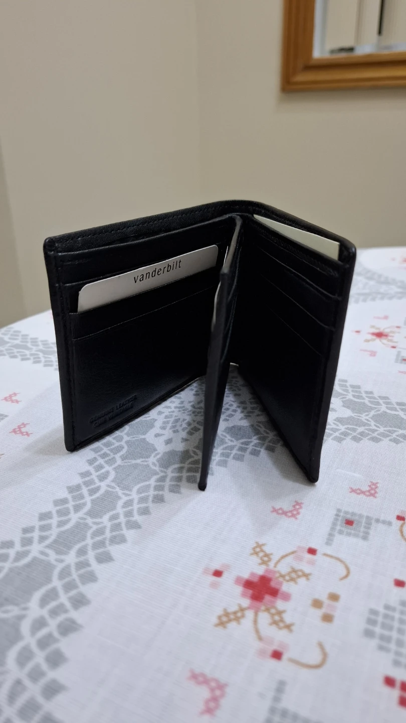 Vanderbilt Leather Bi-Fold Wallet